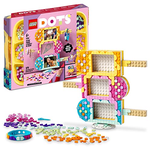 Lego 41956 Dots Cornici E Braccialetto - Gelato, Set Fai Da Te Con Portafoto E Gioielli Giocattolo, Regalo Creativo, Giochi Per Bambini Dai 6 Anni