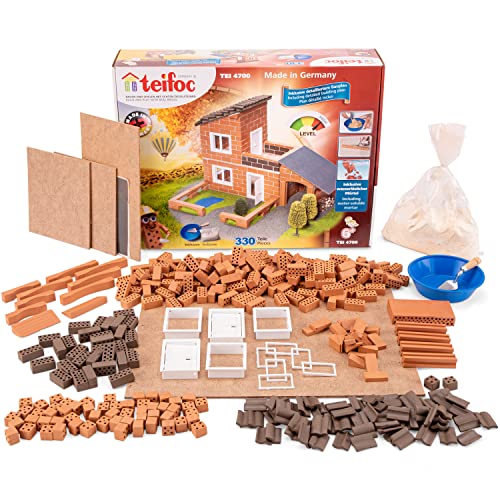 Teifoc Piccolo Muratore Villa Con Garage, Tei 4700, T4700