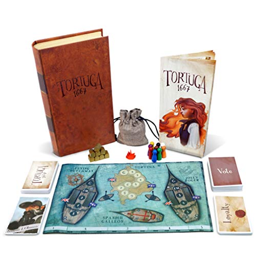 Facade Games Tortuga 1667 - Gioco Da Tavolo, Inglese, Multicolore