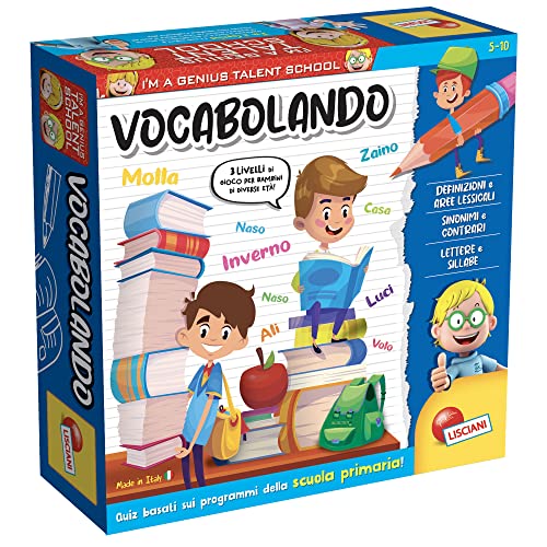 Lisciani Giochi I'M A Genius Ts Vocabolando, Multicolore, Medium, 100484