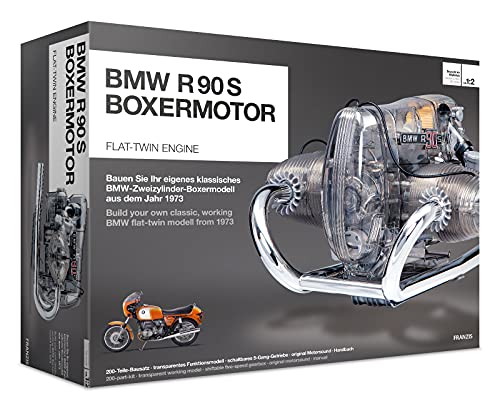 Bmw R 90 S Boxermotor: Flat-Twin Engine / Bauen Sie Ihr Eigenes Klassisches Bmw-Zweizylinder-Boxermodell Aus Dem Jahr 1973 / 200-Teile-Bausatz / Trans