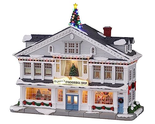 Lemax- Norman Rockwell Lighted Buildings: Nejaime'S Stockbridge Shop, Multicolore, 15807-Uk