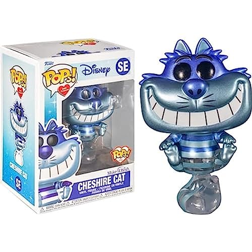 Funko Pop! Disney: Make A Wish 2022 - Cheshire Cat - (Metallic) - Alice In Wonderland- Figura In Vinile Da Collezione - Idea Regalo - Merchandising Uf