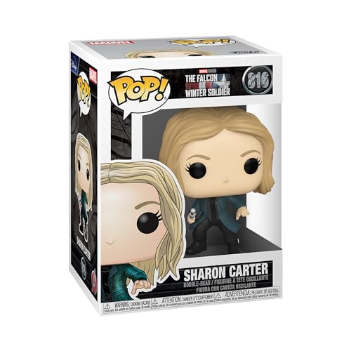 Funko Pop! Marvel: The Falcon & Winter Soldier - Sharon Carter - The Falcon And The Winter Soldier - Figura In Vinile Da Collezione - Idea Regalo - Me