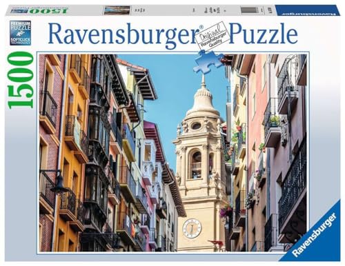 Ravensburger - Puzzle Pamplona, 1500 Pezzi, Idea Regalo, Per Lei O Lui, Puzzle Adulti