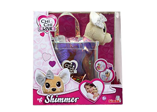 Simba - Chi Chi Love Shimmer, 105893432009, + 5 Anni, Inclusa Borsetta Luccicante