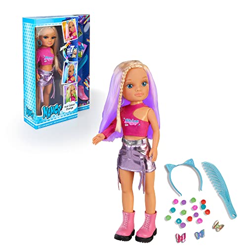 Nancy - Hair Color Change, I Capelli Cambieranno Colore Fino A 7 Sfumature Diverse, Con Accessori, Per Bambine E Bambini Dai 3 Anni, Famosa (700017337