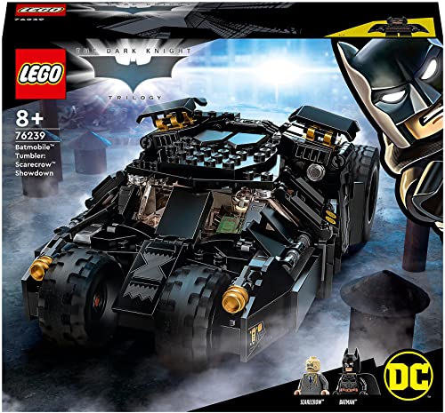 Lego 76239 Dc Batman Batmobile Tumbler: Resa Dei Conti Con Scarecrow, Macchina Con Batman E Scarecrow, Regalo Bambini 8 Anni E Più
