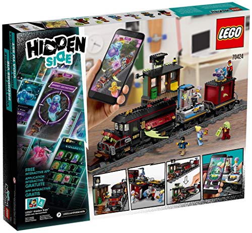 Lego Hidden Side Espresso Fantasma, App Per Giochi Ar, Playset Multigiocatore Di Giochi Fantasma Interattivo A Realtà Aumentata Per Iphone/Android, 70