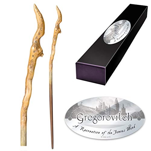 Noble Collection La Bacchetta Del Personaggio Di Gregorovitch Wand-Harry Potter E Gli Hallows Mortali-Nobile Collezione