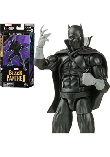 Marvel Hasbro Legends Series, Classic Comics, Black Panther, Action Figure Comics Da 15 Cm, 2 Accessori, 1 Parte Build-A-Figure, Multi, F3679