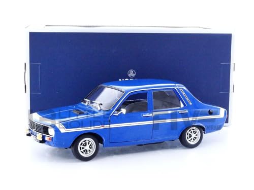 Norev - Renault 12 Gordini Without Bumpers 1971 Bleu-De-France Blue 1:18 Miniature, 185248