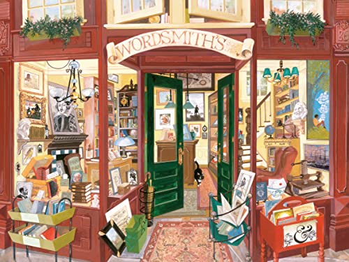 Ravensburger - Puzzle Libreria Di Word Smith, 1500 Pezzi, Idea Regalo, Per Lei O Lui, Puzzle Adulti