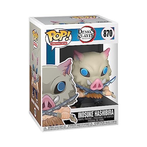 Funko Pop! Animation: Demon Slayer - Inosuke Hashibira- Figura In Vinile Da Collezione - Idea Regalo - Merchandising Ufficiale - Giocattoli Per Bambin