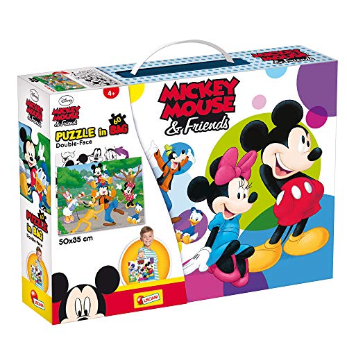 Lisciani Giochi- Mickey & Friends Puzzle, Multicolore, 73894