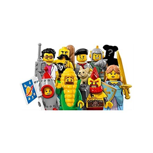 Lego Minifigurine Legno, Series 17, Multicolore, 71018