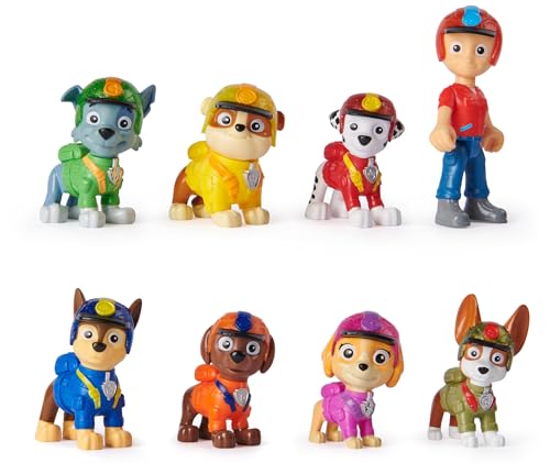 Paw Patrol: Jungle Pups Figure Gift Pack, Con 8 Action Figure Collezionabili, Giocattoli Per Bambini E Bambine Da 3 Anni In Su