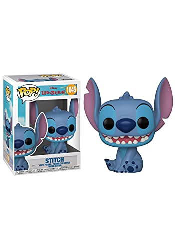 Funko Pop! Disney: Smiling Seated Stitch - Disney: Lilo & Stitch - Figura In Vinile Da Collezione - Idea Regalo - Merchandising Ufficiale - Giocattoli