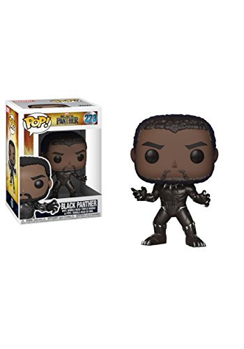 Funko Pop! Marvel: Black Panther - Black Panther - 1/6 Odds For Rare Chase Variant- Figura In Vinile Da Collezione - Idea Regalo - Merchandising Uffic