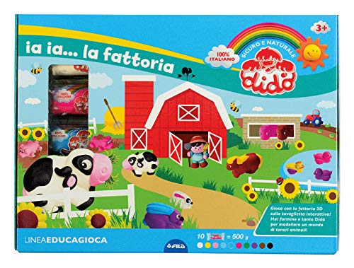 Didò- Fattoria Pasta Modellabile, Colore Assortiti, 350200