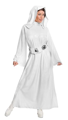 Rubie´S Costume Da Principessa Leila, Star Wars, Ufficiale, Da Donna, Taglia L