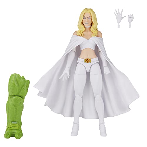 Hasbro Marvel Legends Series, Emma Frost, Action Figure Legends Ispirata Alla Serie Astonishing X-Men, 15 Cm