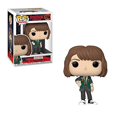 Funko Pop! Tv: Stranger Things - Robin- Figura In Vinile Da Collezione - Idea Regalo - Merchandising Ufficiale - Giocattoli Per Bambini E Adulti - Tv