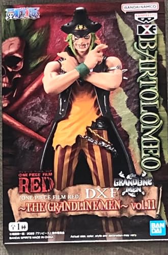 Banpresto Dxf Figura Statuetta Bartolomeo One Piece Film Red The Grandline Men Bart Vol.11 Bp19284 - Altezza 17Cm