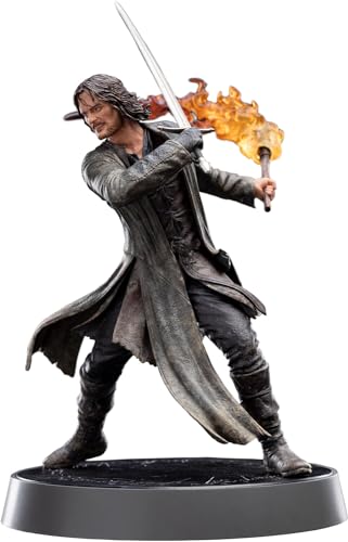 Weta Workshop Le Seigneur Des Anneaux Figures Of Fandom Statuette Pvc Aragorn 28 Cm