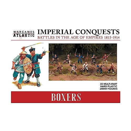 Imperial Conquests - Boxer Cinesi - 30 Figure In Plastica Dura Multiparte (Polistireno Alto Impatto…