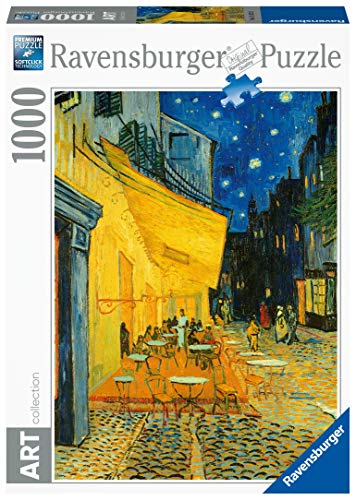 Ravensburger - Puzzle Van Gogh: Caffè Di Notte 70X50 Cm - Puzzle 1000 Pezzi - Puzzle Adulti E Ragazzi Facile Da Comporre - Puzzle Quadri Famosi Da Esp
