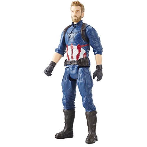 Avengers E1421El2 - Statuetta Marvel Infinity War Titan Hero Series Captain America Con Titan Hero Power Fx Port