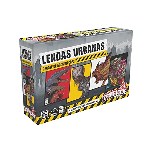 Asmodee - Zombicide, Seconda Edizione: Urban Legends, Abomination Pack, Espansione Gioco Da Tavolo, Edizione In Italiano, 8496