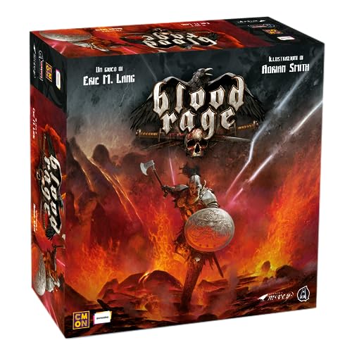 Asmodee - Blood Rage - Gioco Da Tavolo, 2-4 Giocatori, 14+ Anni, Edizione In Italiano