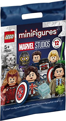 Lego Minifigures Marvel Studios, Giocattolo Creativo Supereroi, 1 Di 12 Minifigures Collezionabili, Idea Regalo Per Bambini Dai 5 Anni, 71031