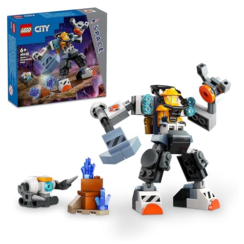 Lego City Mech Di Costruzione Spaziale, Giochi Per Bambini E Bambine Da 6 Anni In Su, Tuta Snodabile E Meccanizzata Da Costruire Con Minifigure Del Pi