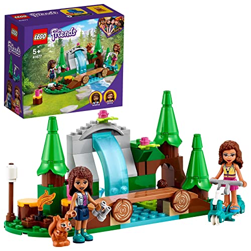 Lego Friends La Cascata Nel Bosco, Set Di Costruzioni Per Bambini Di 5 Anni Con Le Mini Bamboline Di Andrea E Olivia 41677