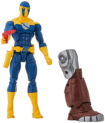 Hasbro Marvel Legends Series - Spymaster (Action Figure 15Cm Da Collezione, Build-A-Figure Crimson Dynamo, Ispirata Al Film Black Widow)