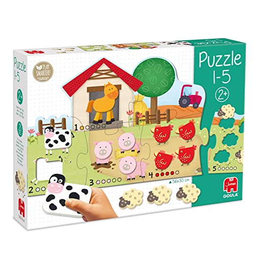 Goula-1-5 Bambini Puzzle, Multicolore, Sin Talla, 53438