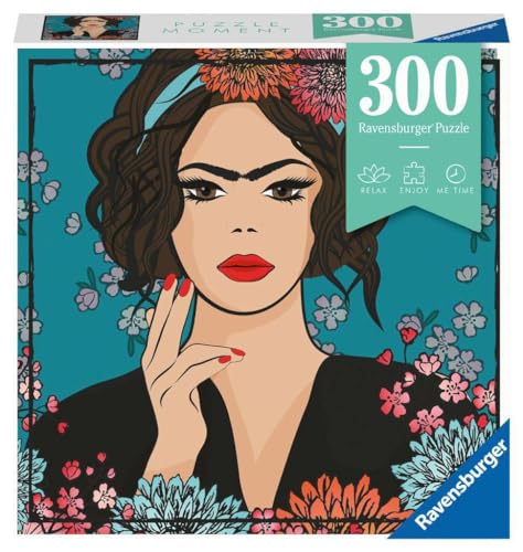Ravensburger - Puzzle Frida, Collezione Puzzle Moments, 300 Pezzi, Idea Regalo, Per Lei O Lui, Puzzle Adulti