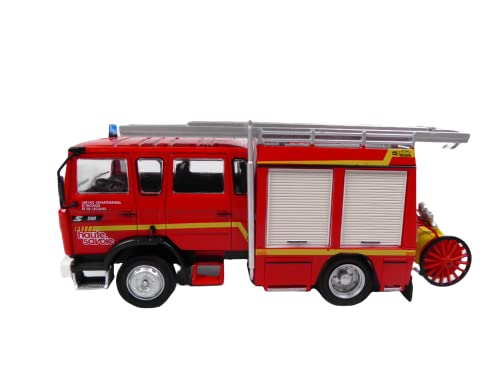 Opo 10 - Fire Truck 1/43 Compatibile Con Renault Vi S180 Metz Sdis Haute Savoie (Ixo P02)
