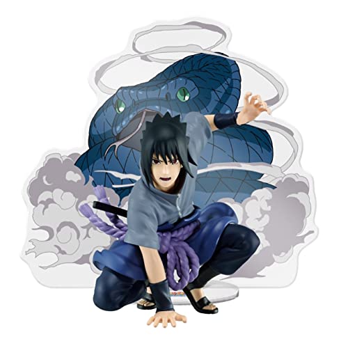 Banpresto - Naruto Shippuden - Panel Spectacle Uchiha Sasuke Statue