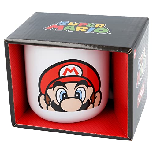 Tazza Colazione Per Regalo - 400 Ml| Super Mario