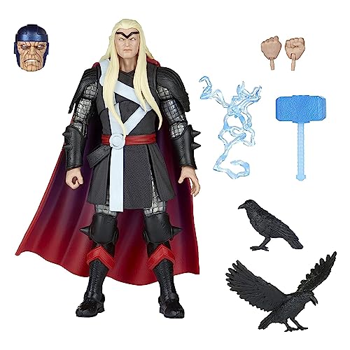 Marvel Hasbro Legends Series, Thor Araldo Di Galactus, Action Figure Collezionabile Da 15 Cm, Giocattolo Ispirato Ai Fumetti, Con 6 Accessori E 1 Part