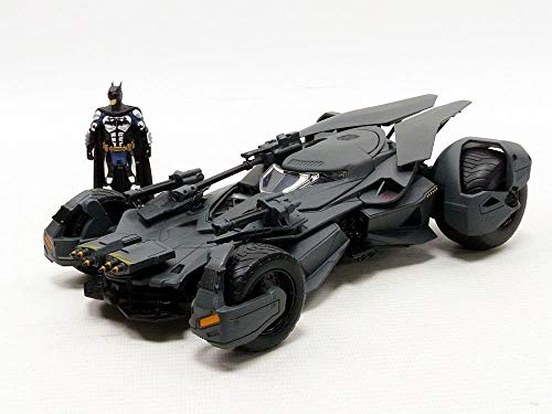 Jada Toys Justice League 1/24 2017 Batmobile Métal Avec Figurine
