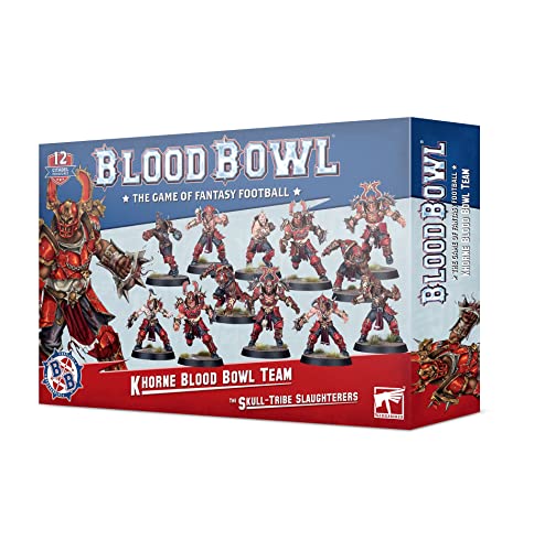 Games Workshop Blood Bowl - Team Khorne : Skull-Tribe Slaughterers