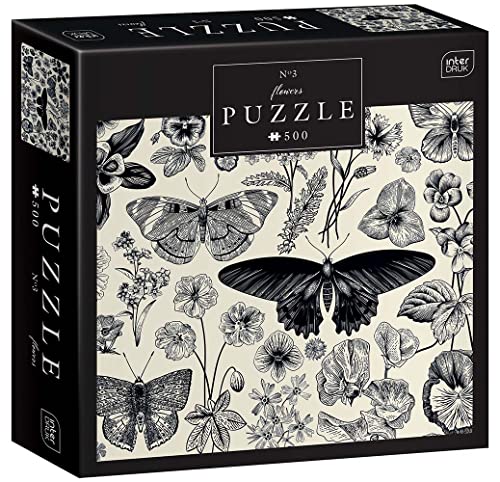 Interdruk Puz500Flo3 - 500 Pieces Puzzle For Adults - Flowers No. 3