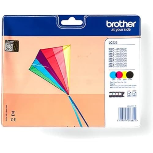Brother Tinta Original Lc223 Value Bp Ink & Dr Sec Tag