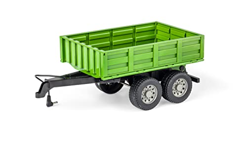 Carson 500907660 1:16 Rimorchio Per Trattore Rc Verde - Veicolo Telecomandato, Trattore Rc, Accessori Per Trattori Telecomandati, Rimorchio Per Tratto