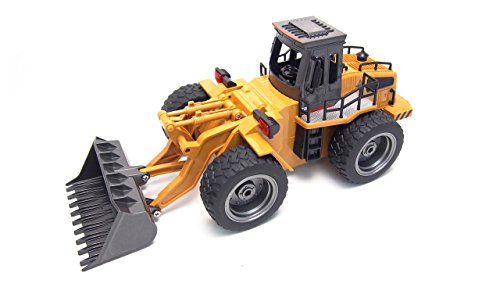 Amewi 22304 Scale, 2,4 Ghz, Con Pala In Metallo, 1:18, Giallo